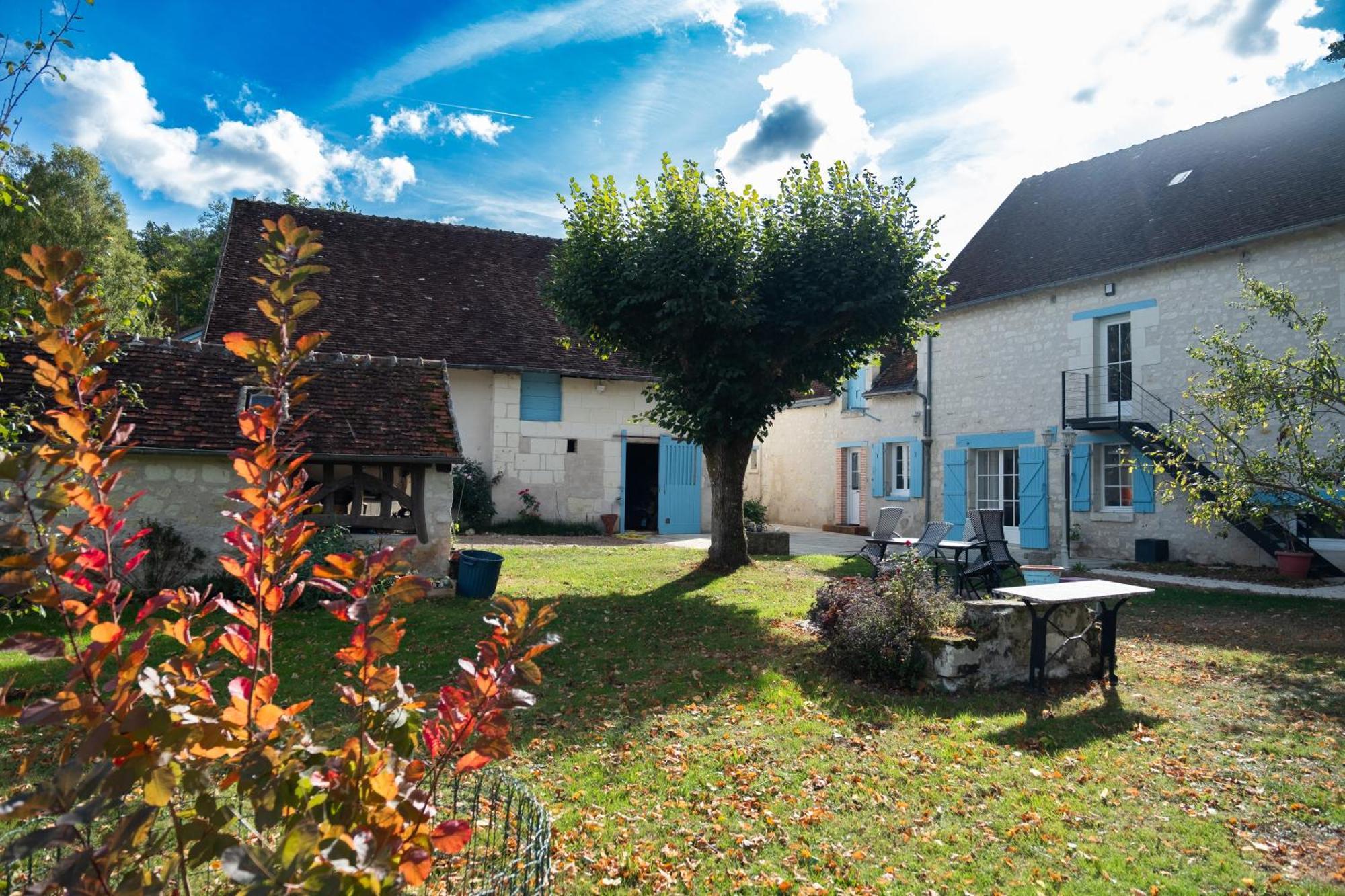 Le Moulin Bleu Panzió Seigy Kültér fotó
